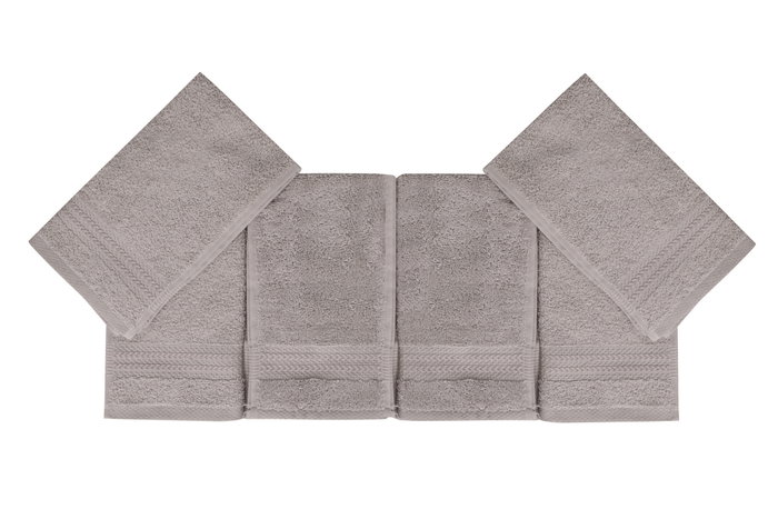 Mijölnir Juego de toallas de lavado Rainbow - Grey (6 piezas)